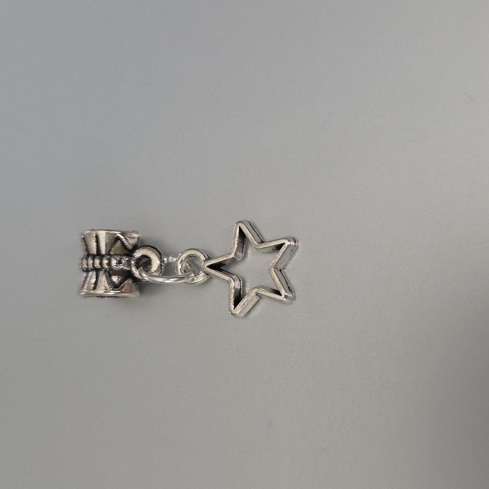 STAR  Charm Compatable With Pandora